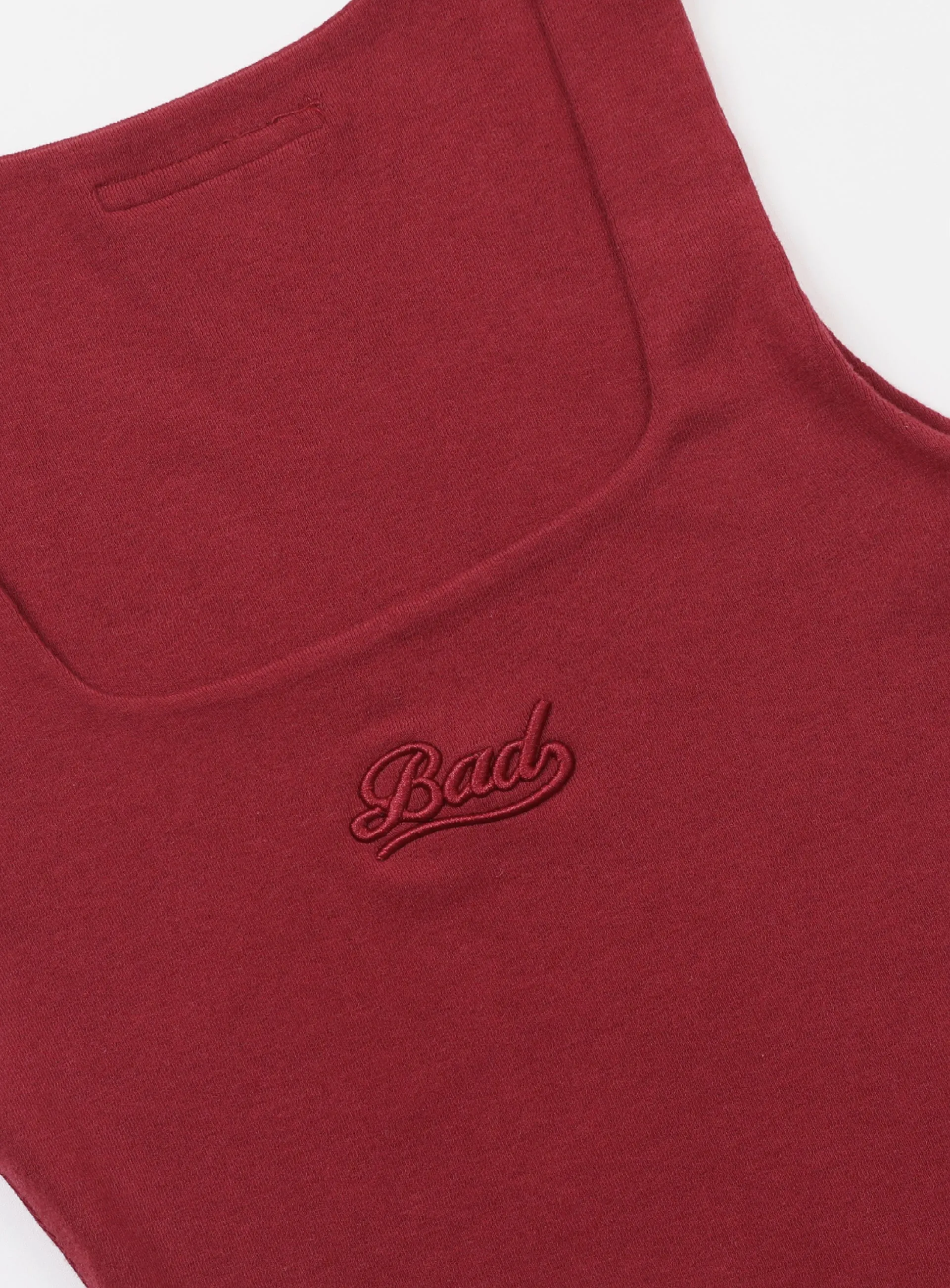 Badblood Beyond Soft Square Neck Tank - Carmine