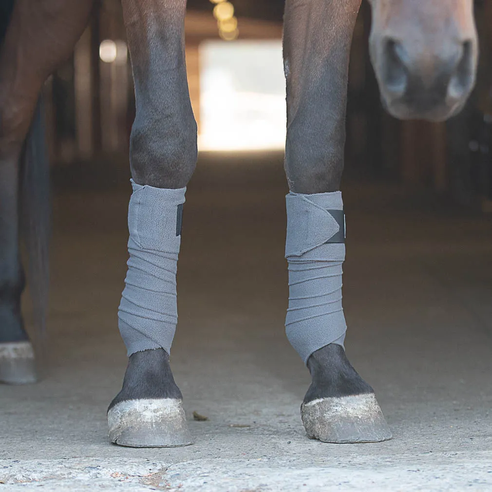 BeneFab Therapeutic Polo Wraps, Gray, 4 pack