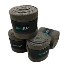 BeneFab Therapeutic Polo Wraps, Gray, 4 pack