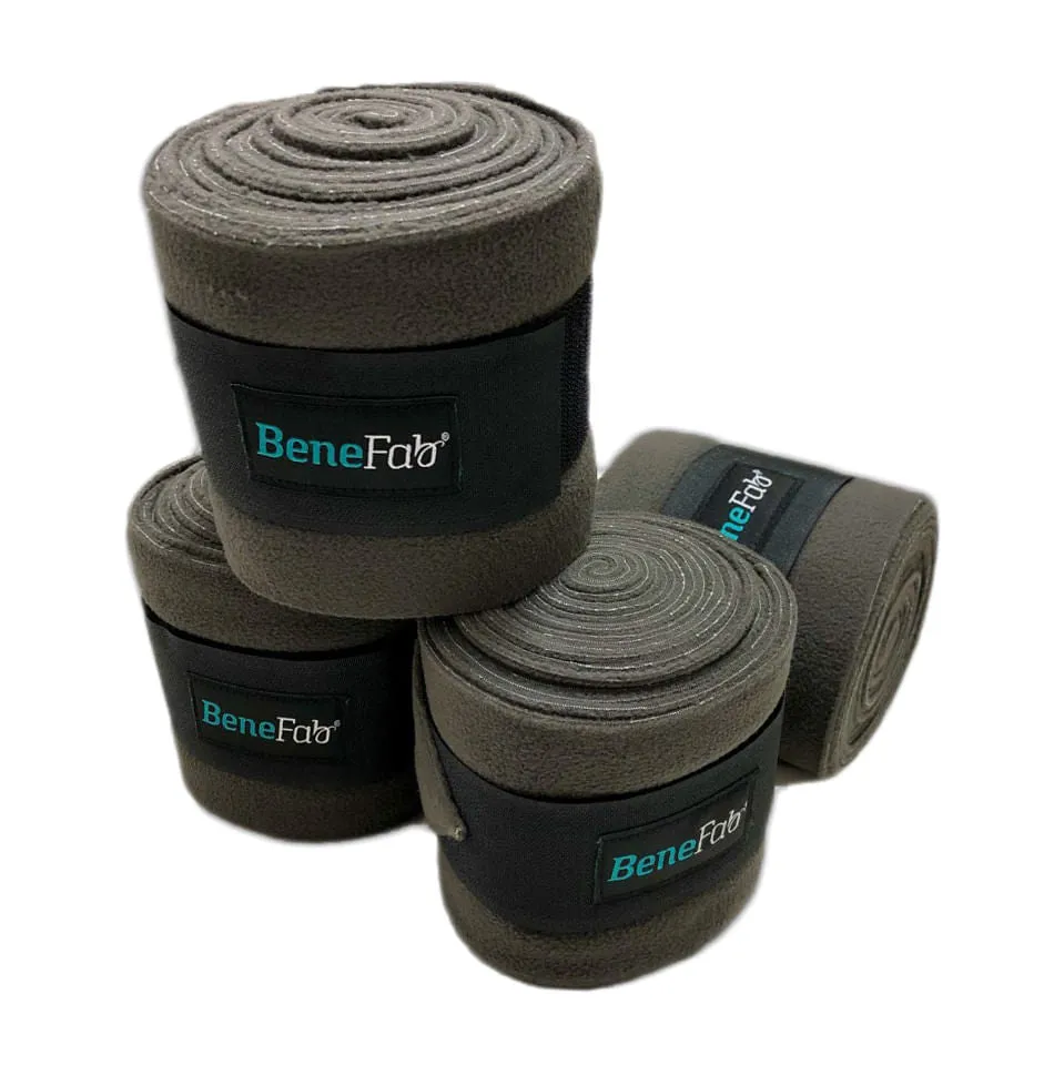 BeneFab Therapeutic Polo Wraps, Gray, 4 pack