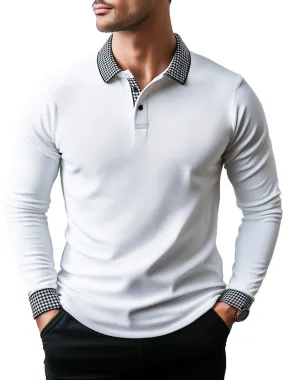 Business Long Sleeve Polo Shirt