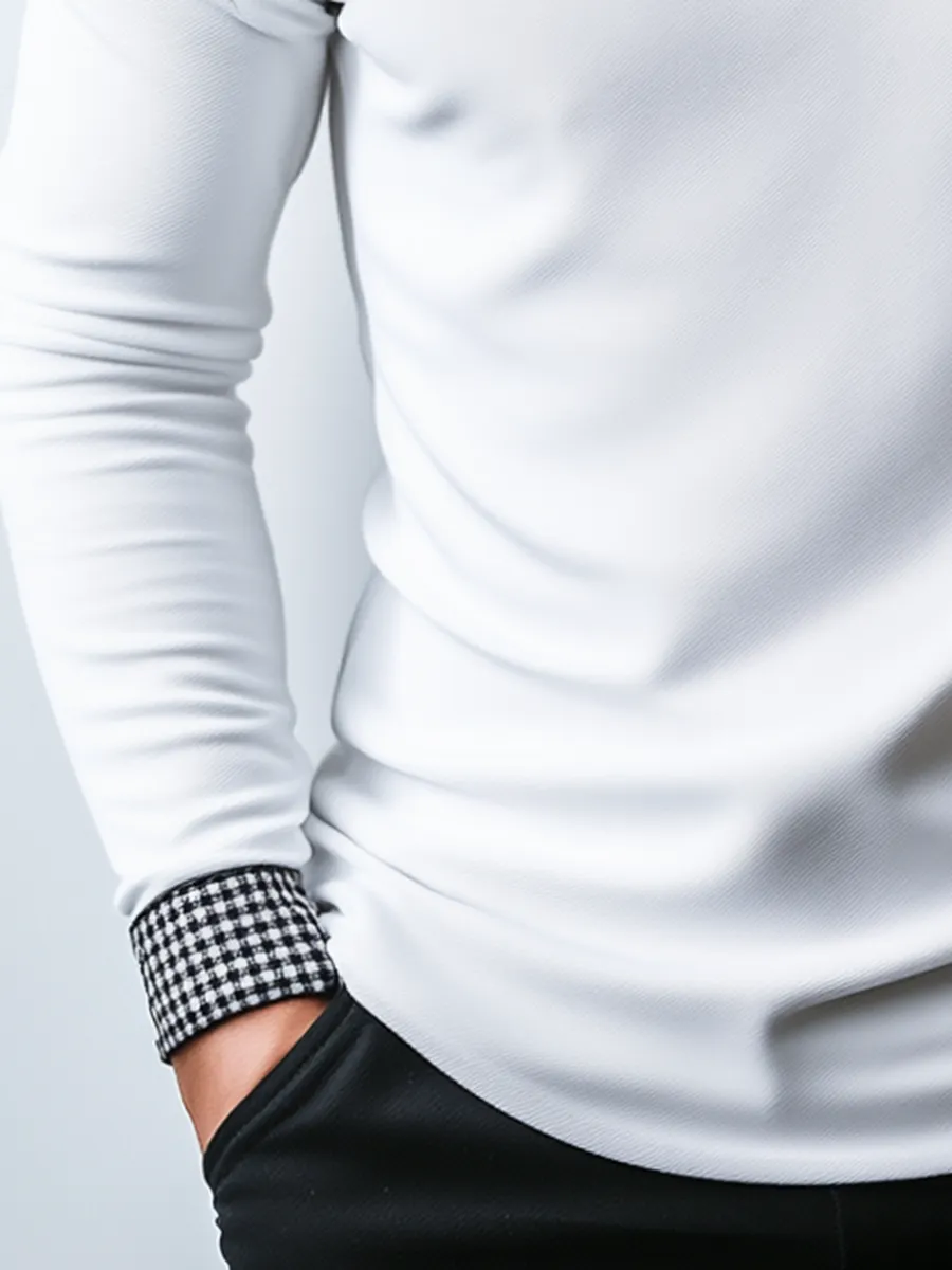 Business Long Sleeve Polo Shirt