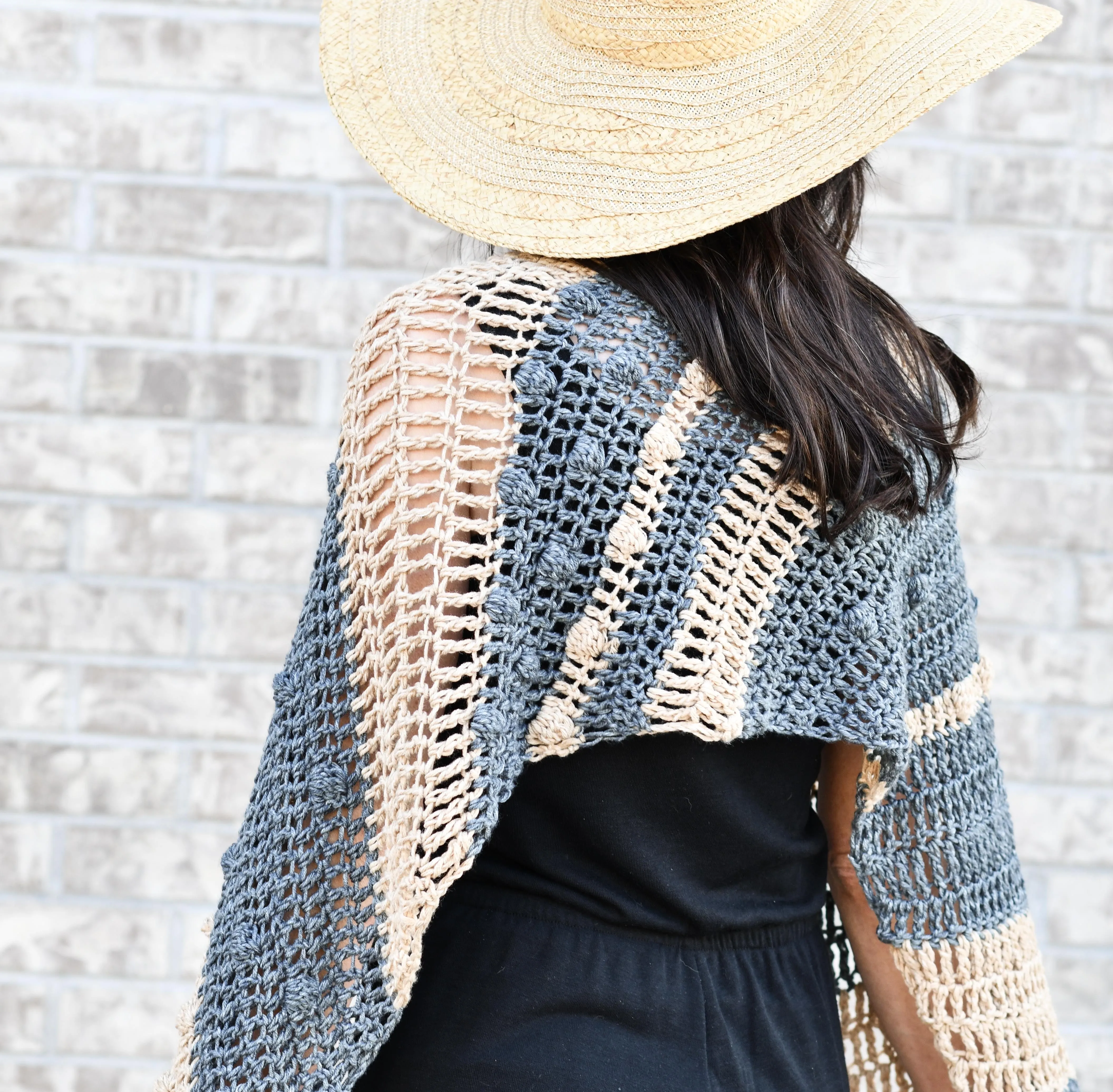 Crochet Kit - Santa Monica Wrap