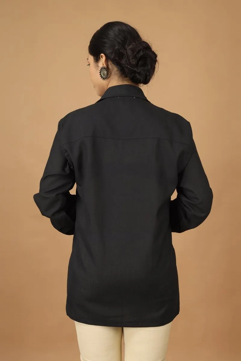 Folklore Ahir Womens Cotton Shirt