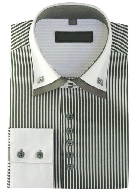Fortino Landi Shirt606-GR Mens Shirt
