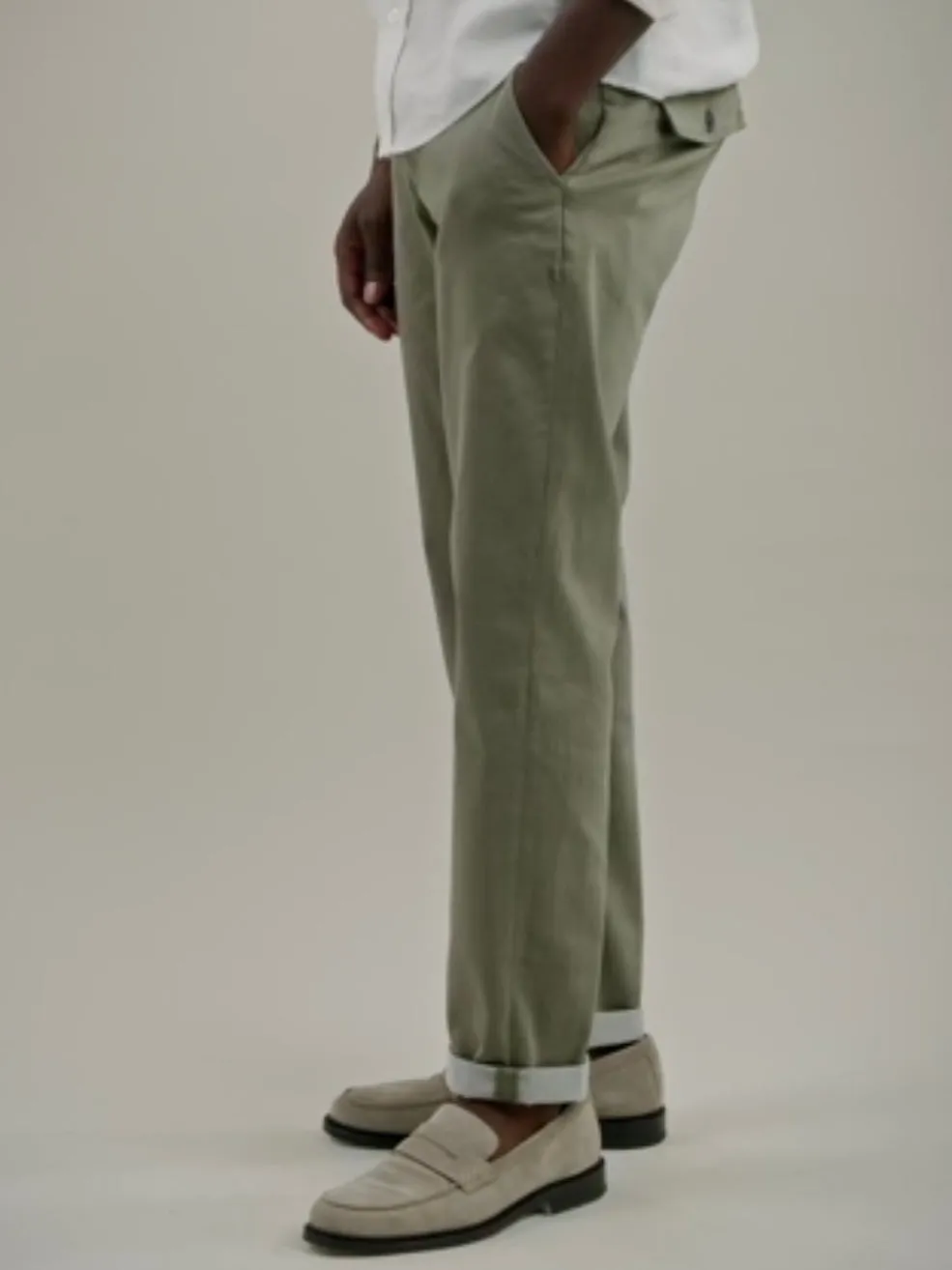 GALLERY MOS MOSH HUNT SOFT STRING PANT MOSS GREEN 32 HERRE