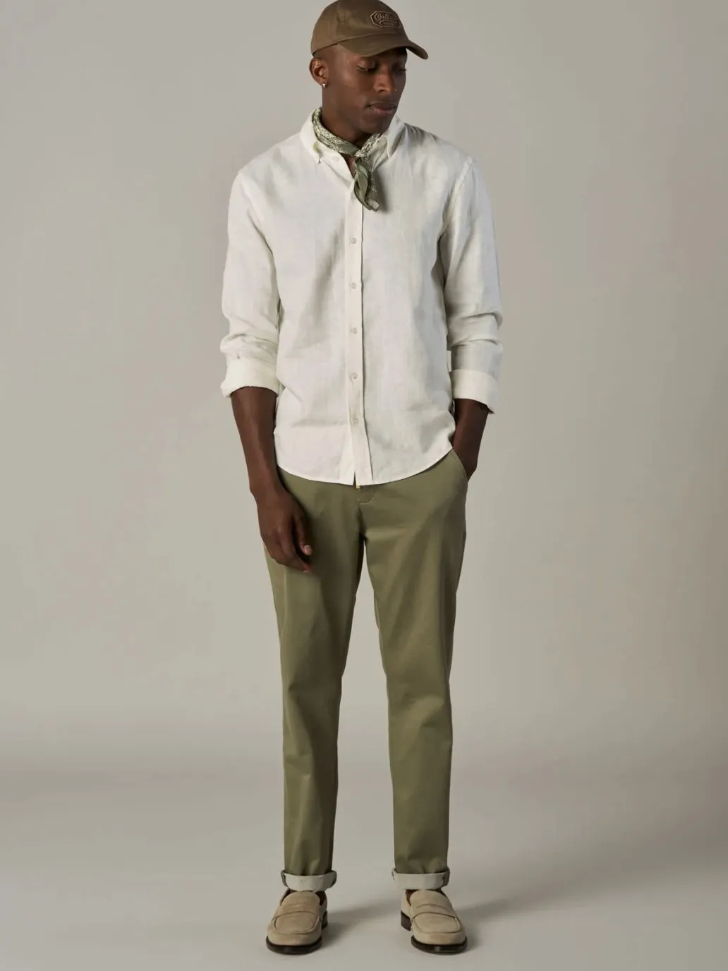 GALLERY MOS MOSH HUNT SOFT STRING PANT MOSS GREEN 32 HERRE