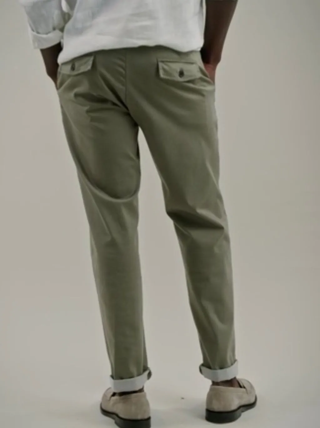 GALLERY MOS MOSH HUNT SOFT STRING PANT MOSS GREEN 32 HERRE