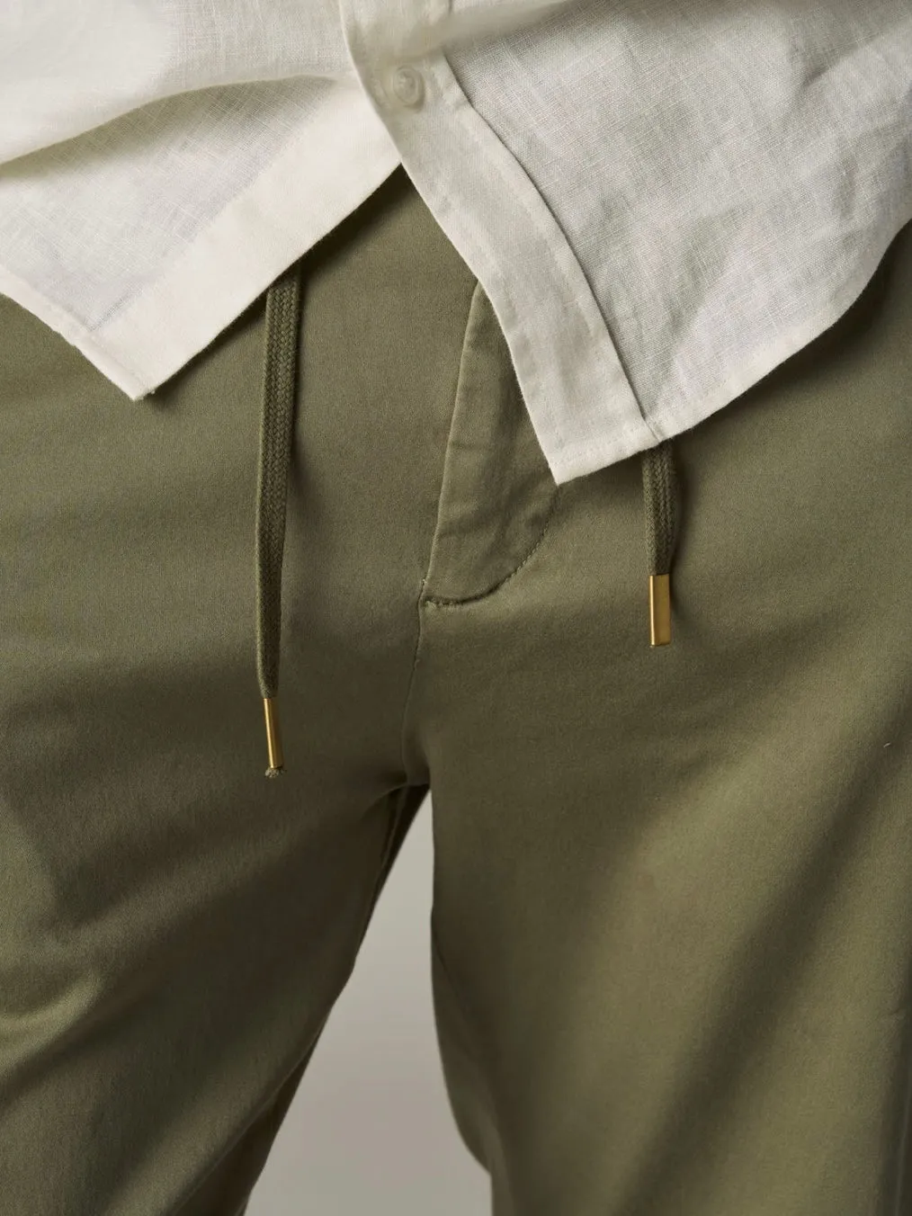 GALLERY MOS MOSH HUNT SOFT STRING PANT MOSS GREEN 32 HERRE