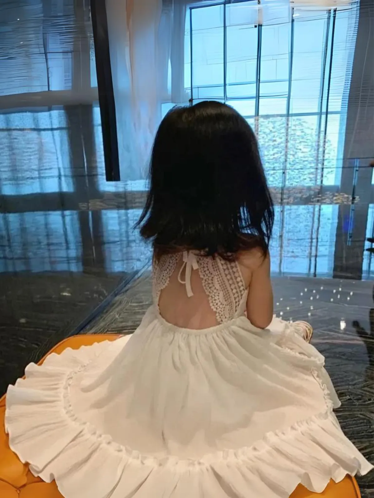 Girls Enchanted Ruffle Tiered Sundress