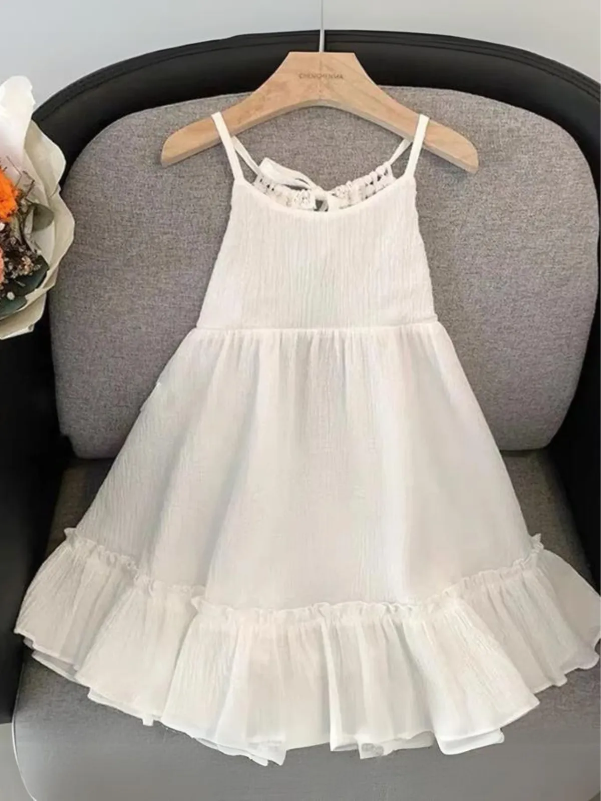 Girls Enchanted Ruffle Tiered Sundress