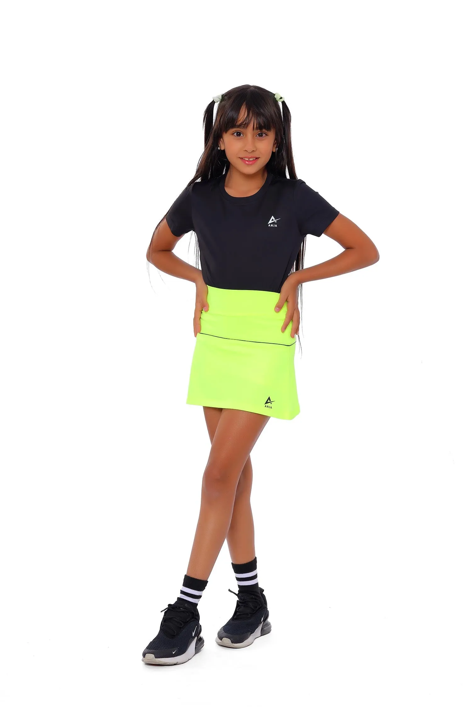 Girls Vibrant Skirt (0128) - Anja Sportswear