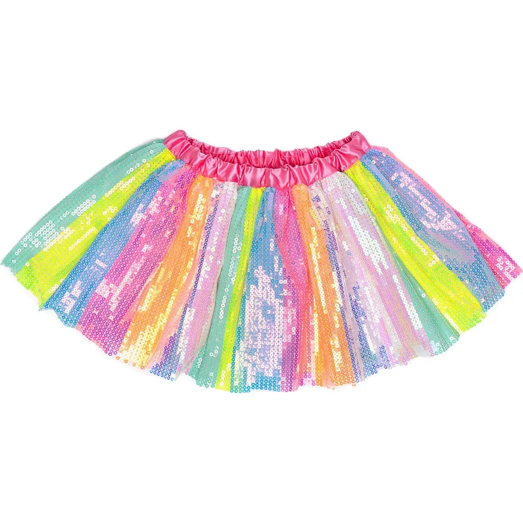 Great Pretenders Stripy Sequins Skirt 4/6