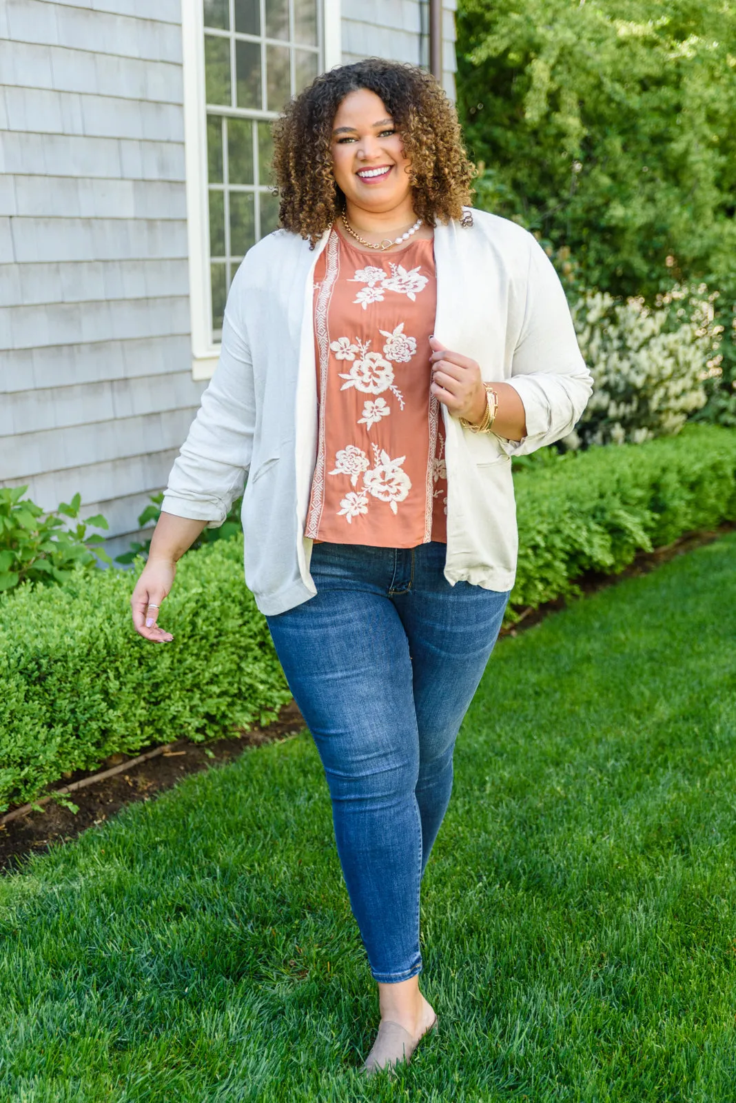 Janeth Embroidered Tank