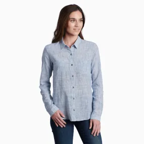 Kuhl Adele Long Sleeve Shirt (Women) - Storm Blue