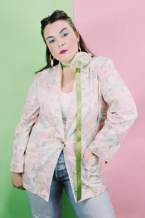 Lightweight Floral Blazer