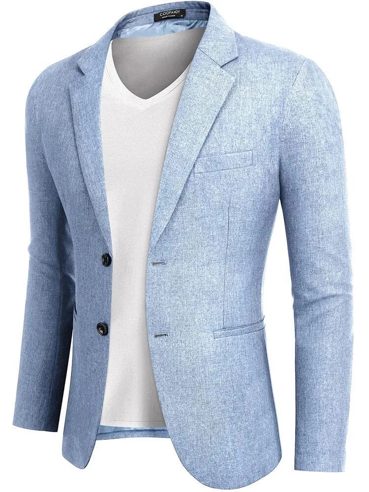 Lightweight Two Button Blazer Jacket (US Only)