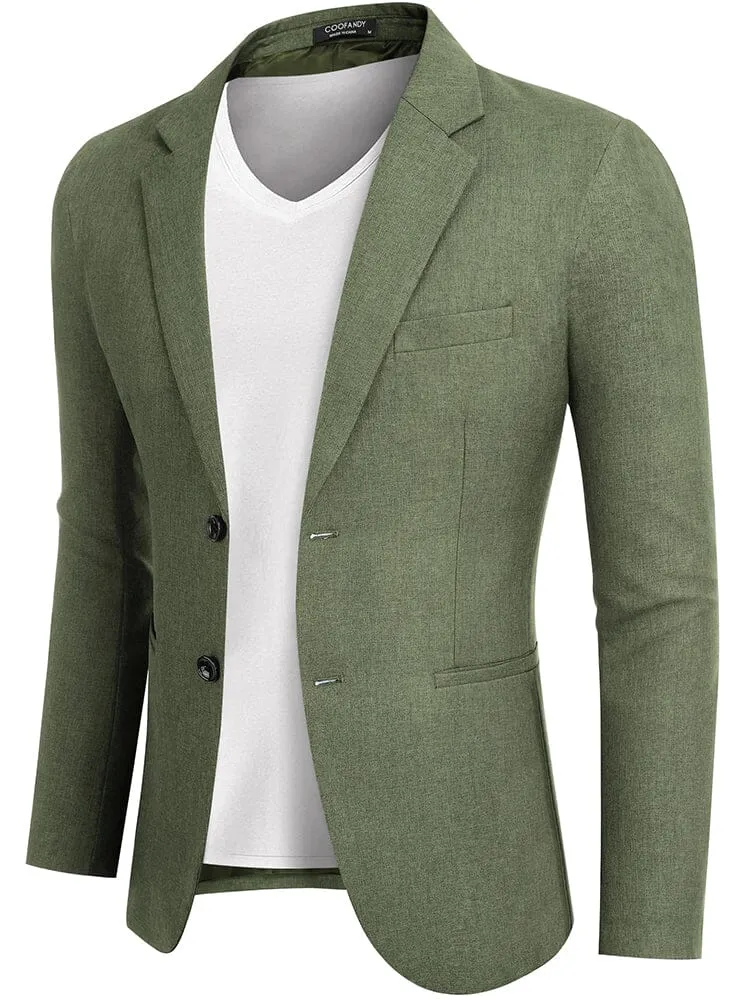 Lightweight Two Button Blazer Jacket (US Only)