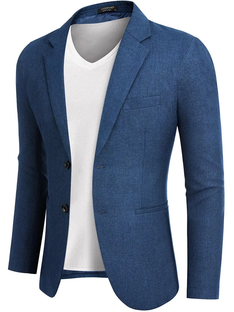 Lightweight Two Button Blazer Jacket (US Only)