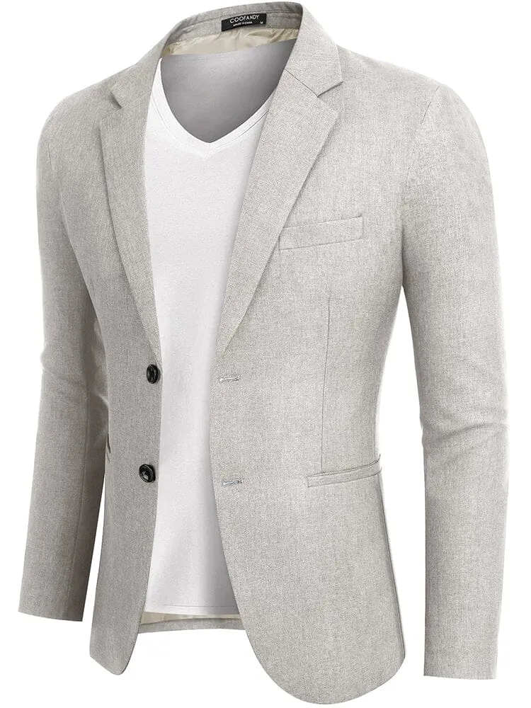 Lightweight Two Button Blazer Jacket (US Only)