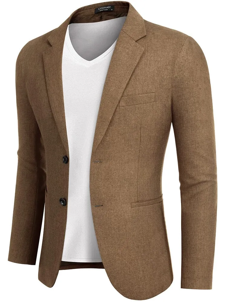 Lightweight Two Button Blazer Jacket (US Only)