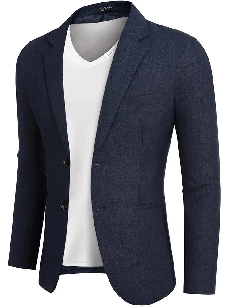 Lightweight Two Button Blazer Jacket (US Only)