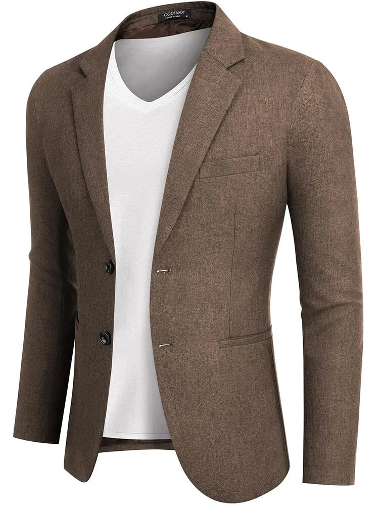 Lightweight Two Button Blazer Jacket (US Only)