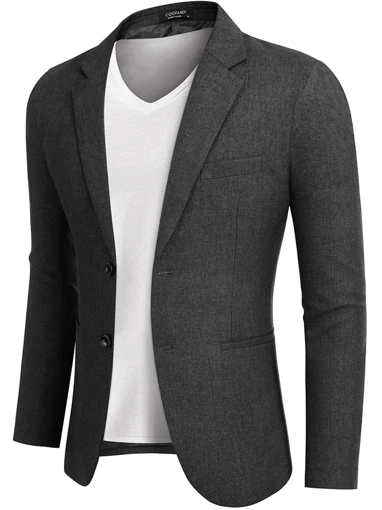 Lightweight Two Button Blazer Jacket (US Only)