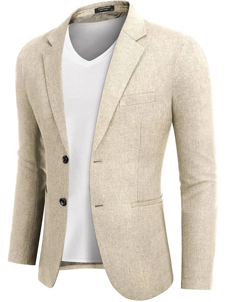 Lightweight Two Button Blazer Jacket (US Only)