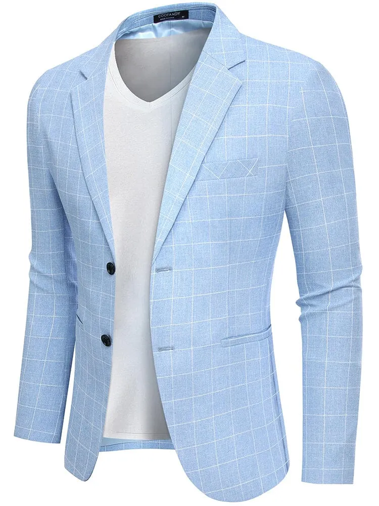 Lightweight Two Button Blazer Jacket (US Only)
