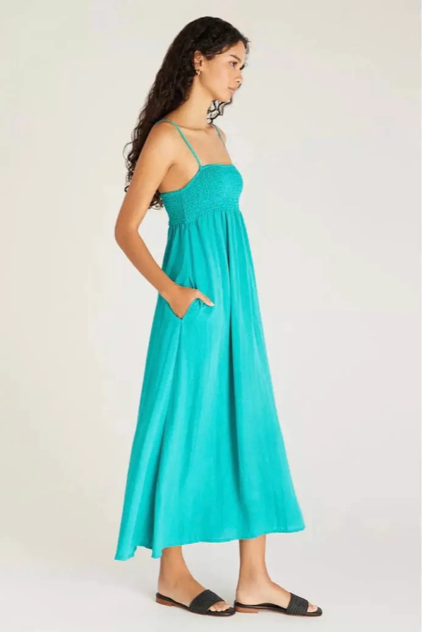Midi Dress Teal