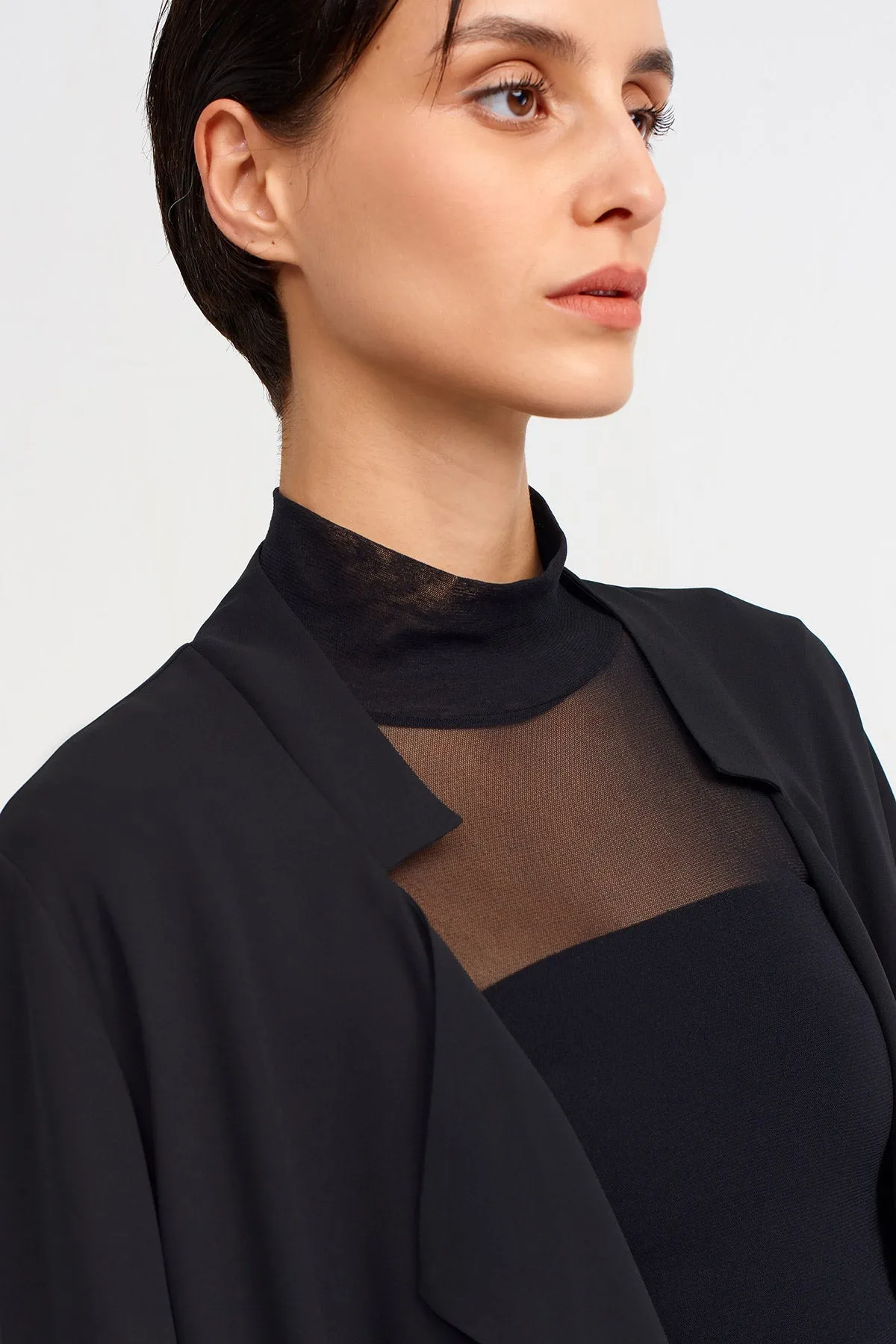 Nu Sleek Lightweight Blazer Black