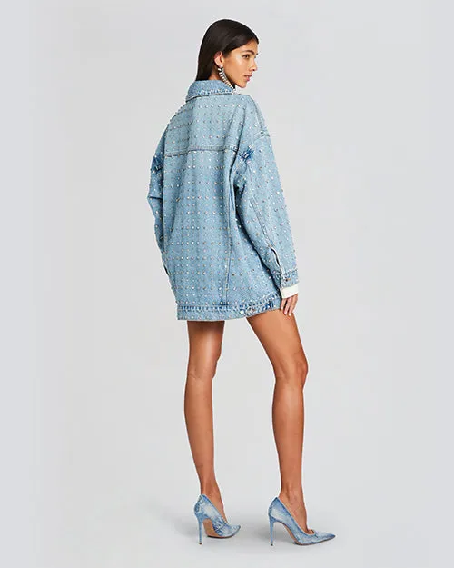 RETROFETE | Ace Embellished Denim Jacket | Tangier