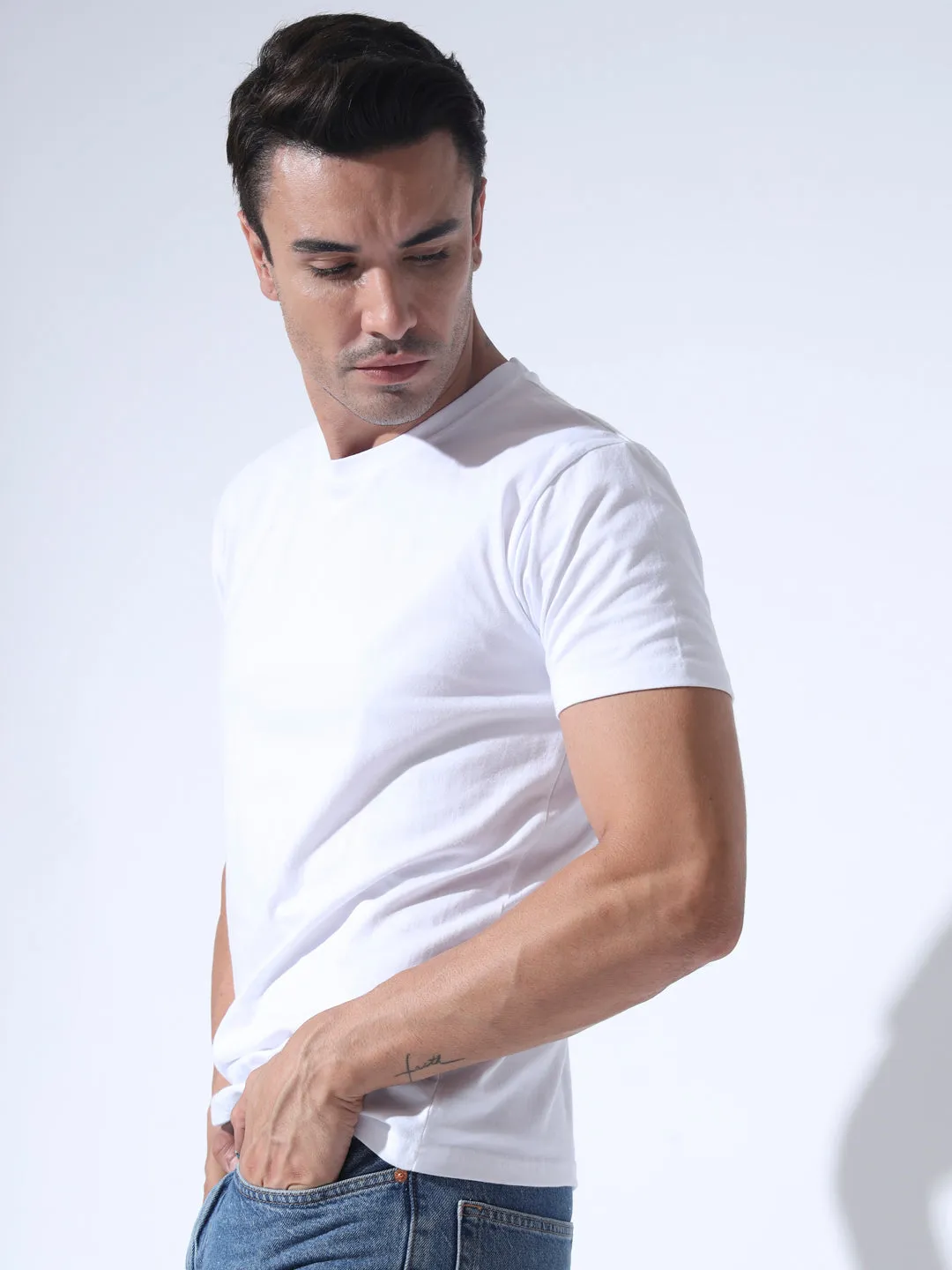 Soothing White Tee