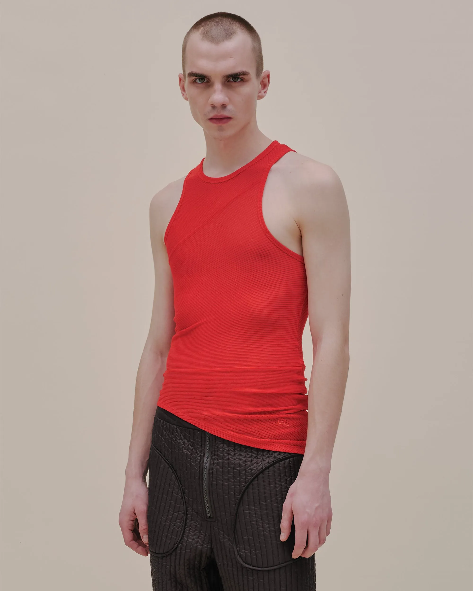 Spiral Tank - Red