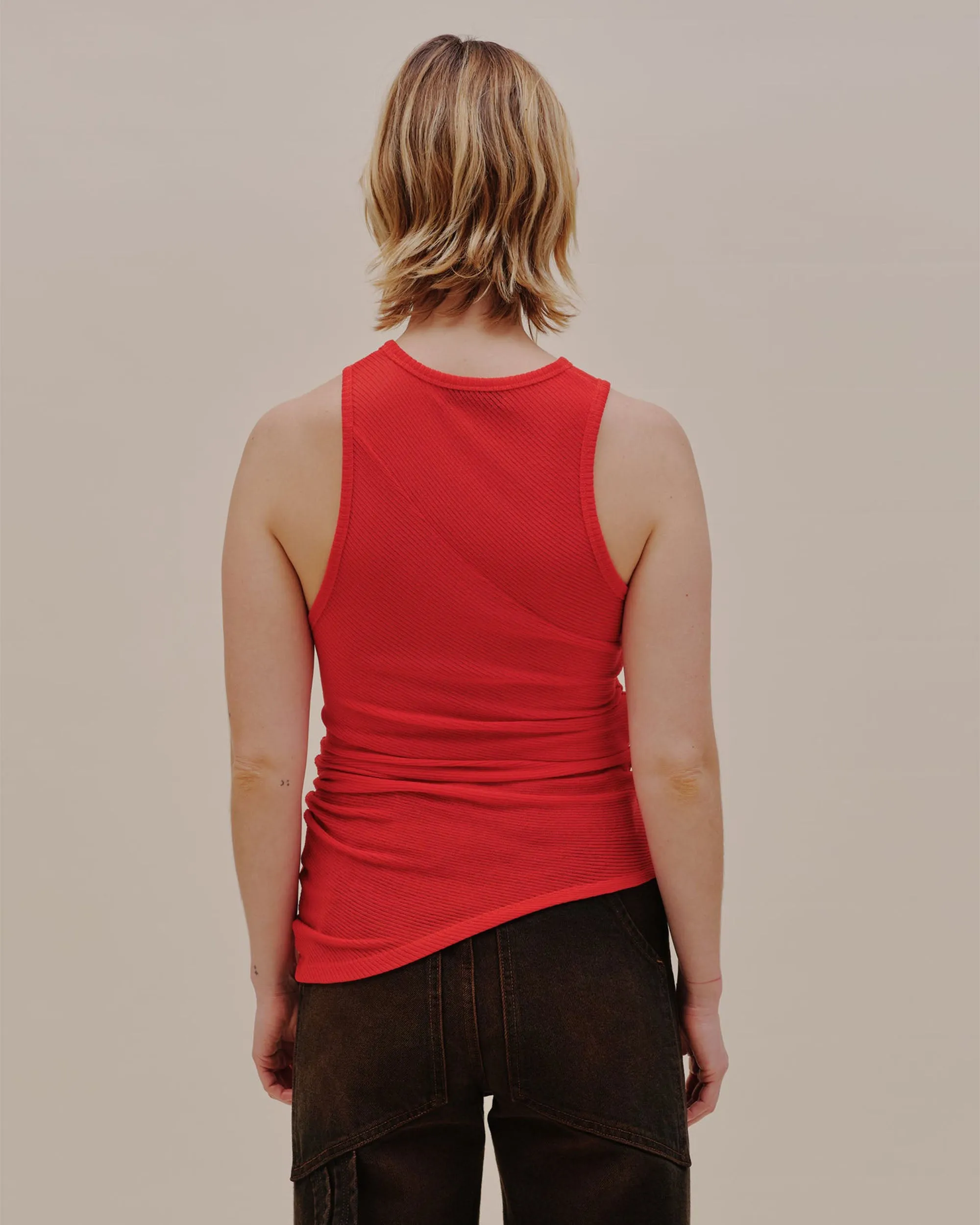 Spiral Tank - Red