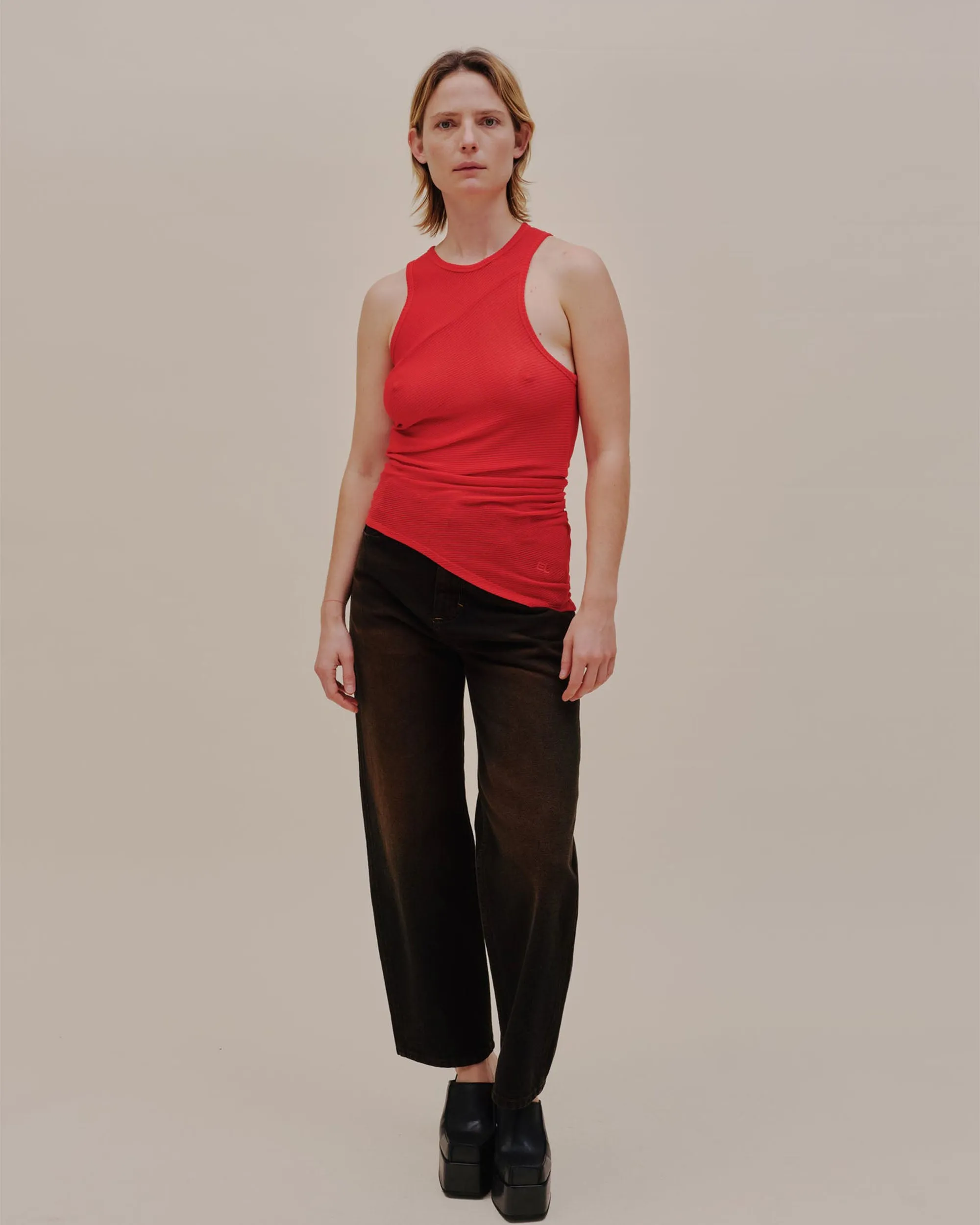 Spiral Tank - Red