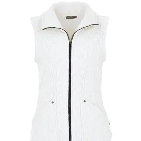 Sporty Chic Winter White Vest