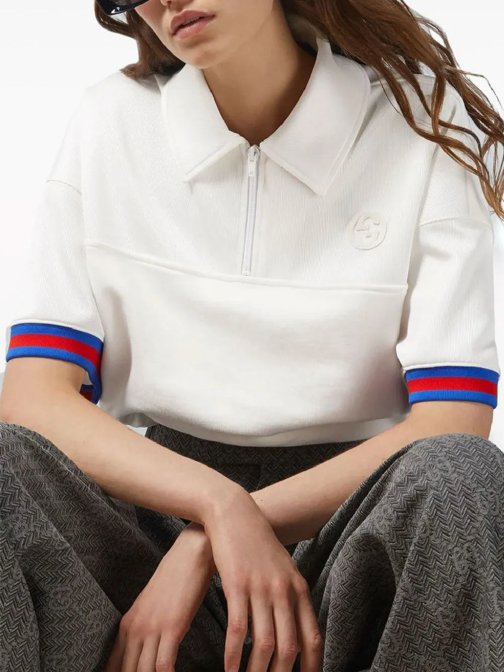 Web polo shirt