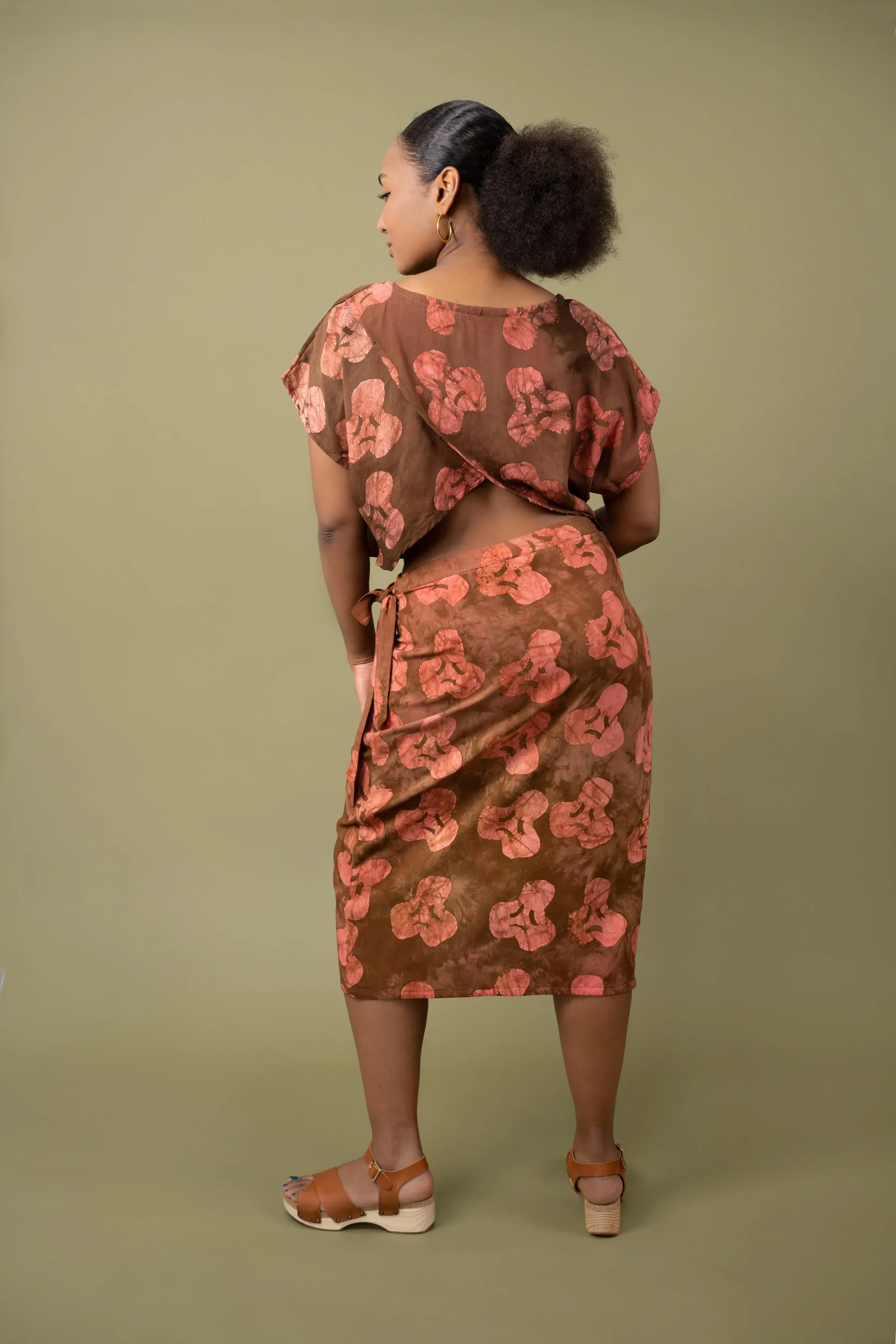 Wrap Skirt - Ackee