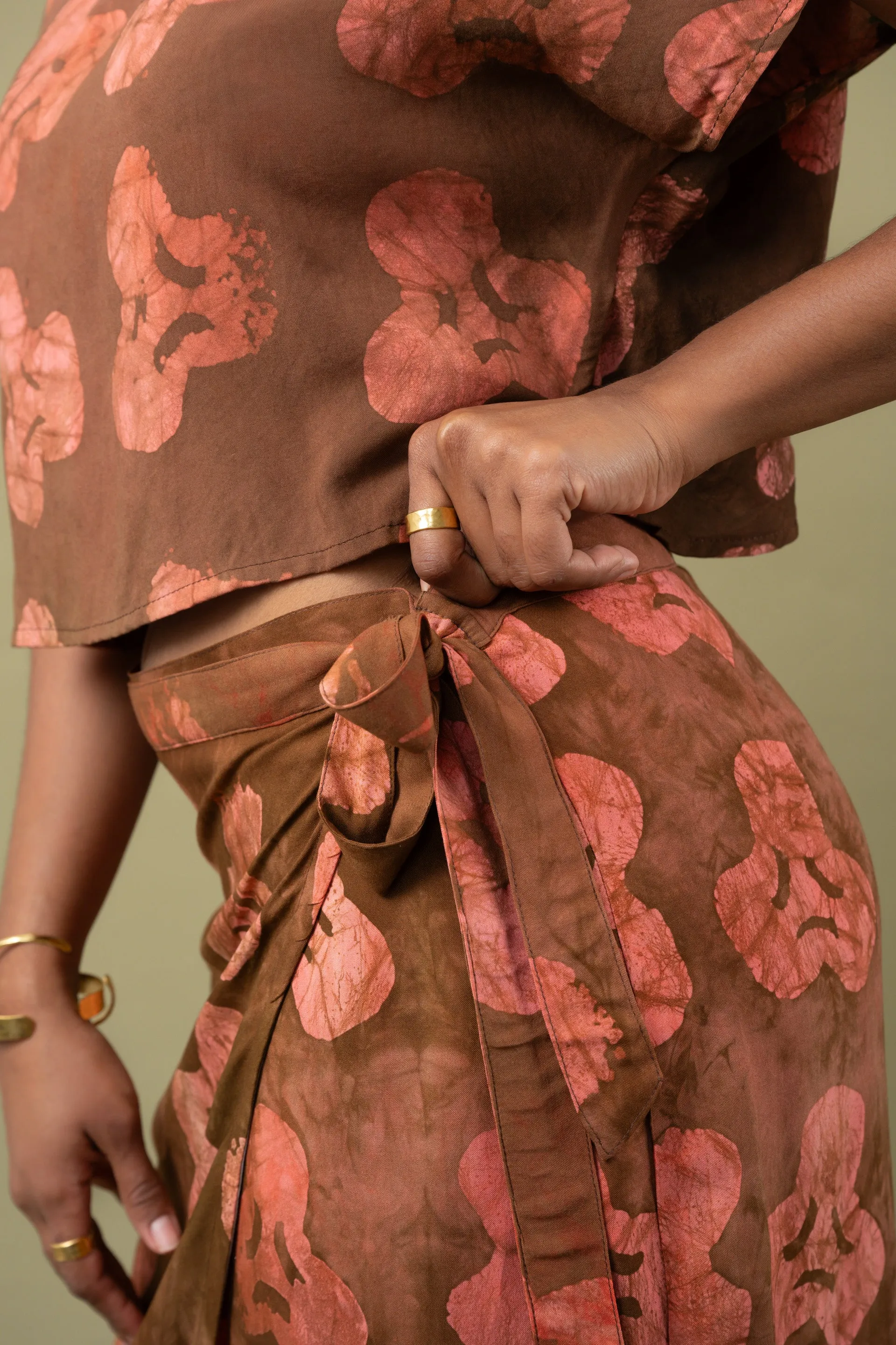 Wrap Skirt - Ackee