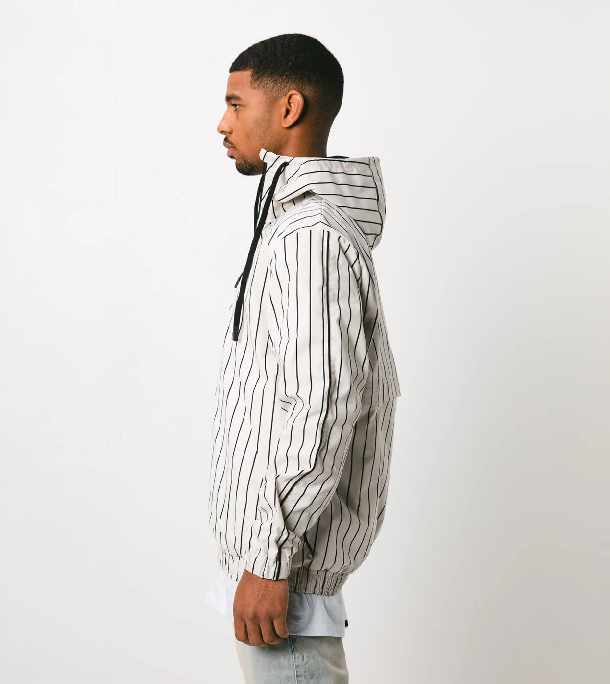 Yeo 1/3 Zip Anorak Shell/Black