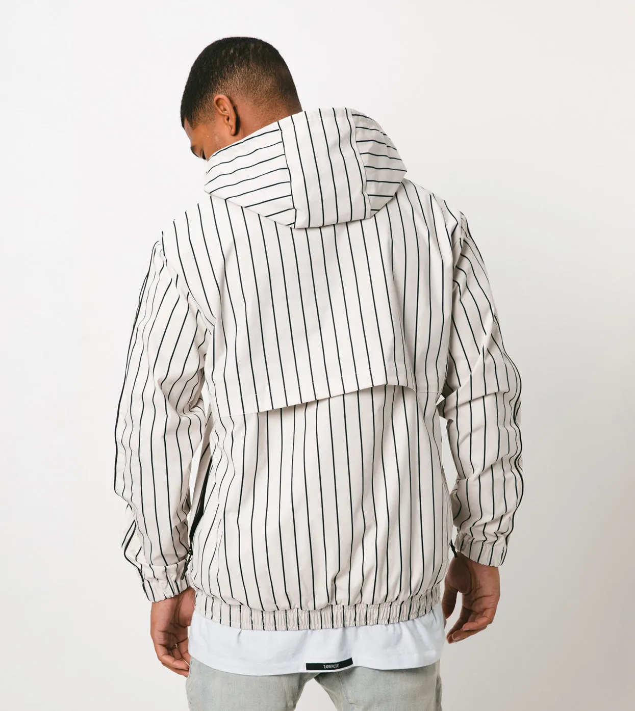 Yeo 1/3 Zip Anorak Shell/Black